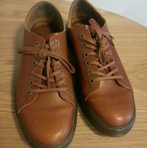 Leather Dr. Martens ankle boot